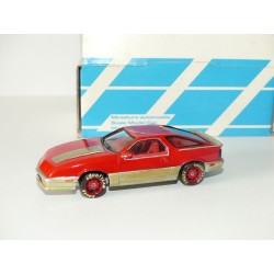 DE TOMASO PANTERA GT TARGA 1991 Jaune KIT Monté ALEZAN 1:43