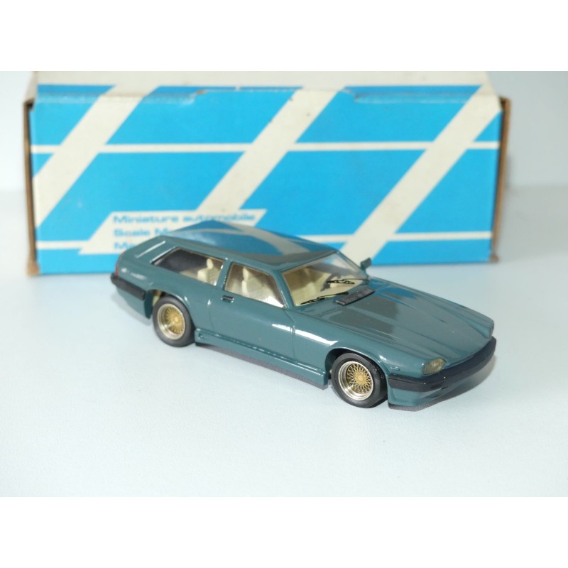 JAGUAR XJS STATION CAR SHOOTING BREAK Vert KIT Monté ALEZAN 1:43