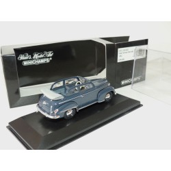OPEL OLYMPIA CABRIOLET 1952 Gris Bleu Blue Grey MINICHAMPS 1:43