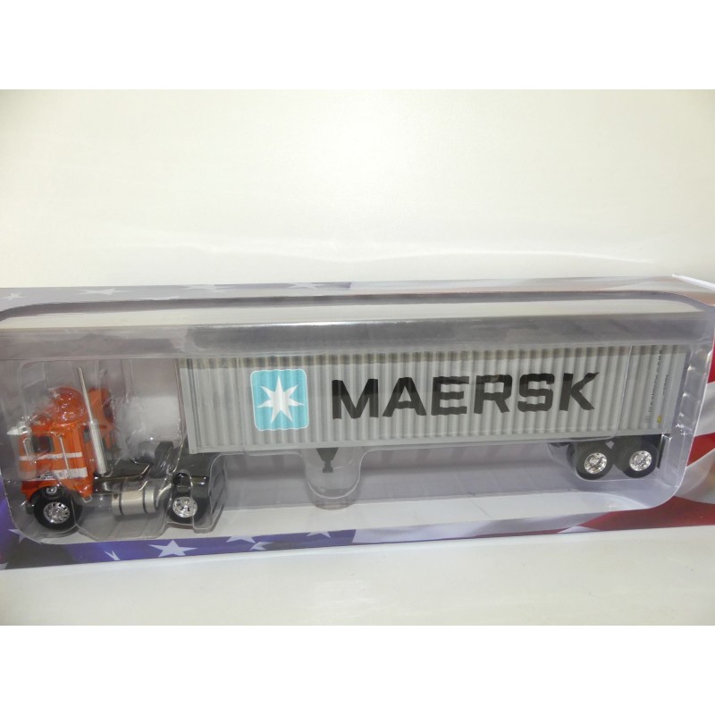 CAMION FREIGHTLINER COE MAERSK SEMI REMORQUE ALTAYA 1:43 Americain