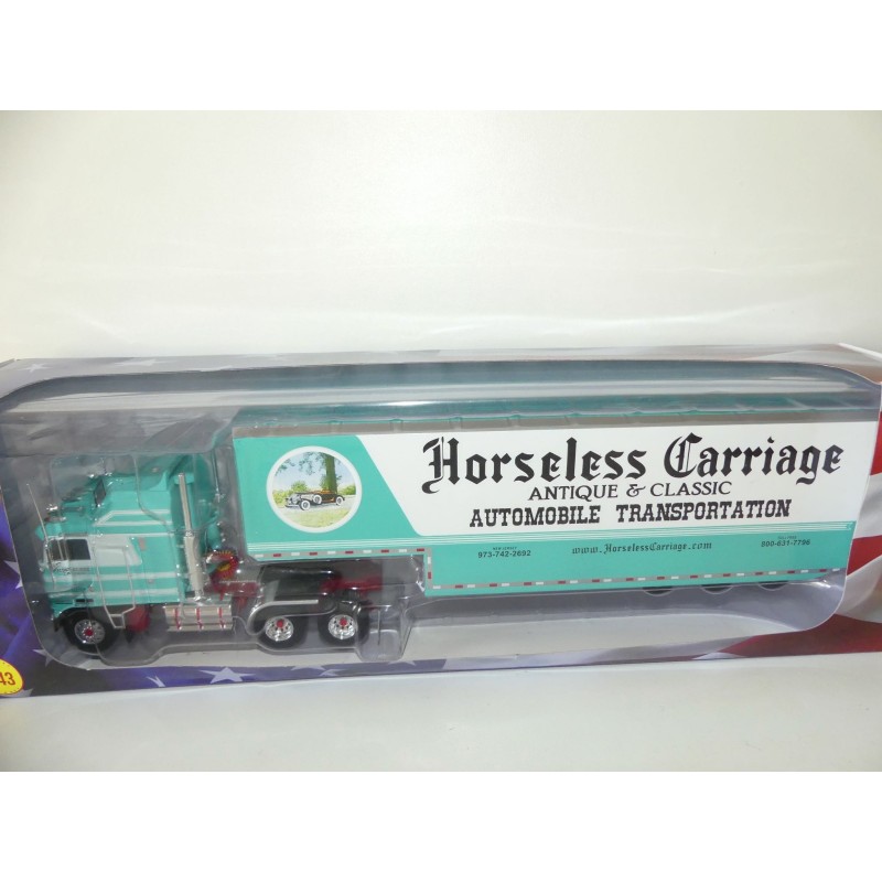 CAMION KENWORTH K100 AERODYNE Automobile Transport SEMI REMORQUE ALTAYA 1:43 Americain