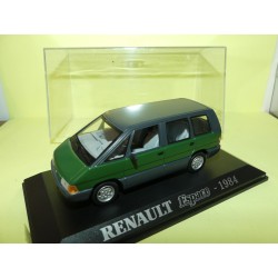 RENAULT ESPACE I Phase 2 1984 Vert UNIVERSAL HOBBIES Collection M6 1:43