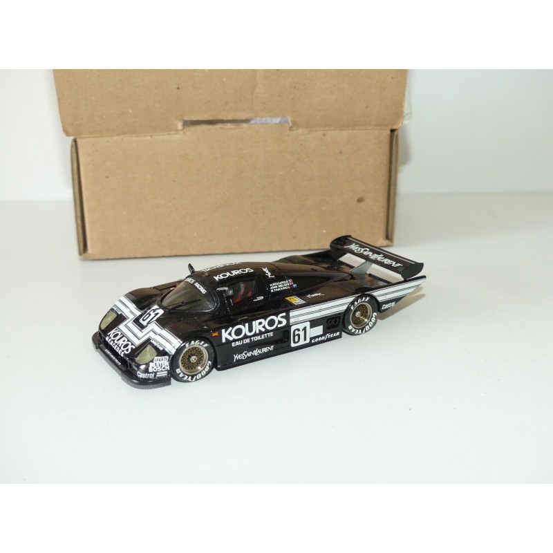 SAUBER C8 MERCEDES KOUROS N°61 LE MANS 1986 STARTER 1:43