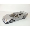 MERCEDES CLK-GTR + REMORQUE PORTE VOITURE MAISTO 1:26 sans boite VOIR PHOTOS