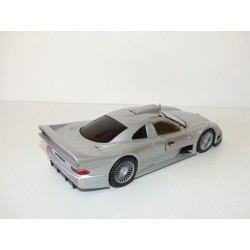 MERCEDES CLK-GTR + REMORQUE PORTE VOITURE MAISTO 1:26 sans boite VOIR PHOTOS
