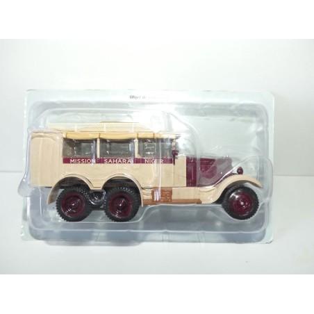 CAMION BERLIET VPD 6*4 MISSION SAHARA NIGER 1926 IXO PRESSE 1:43