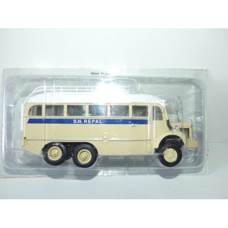 CAMION BERLIET GBC 8 M 6x6 Car Saharien IXO PRESSE 1:43