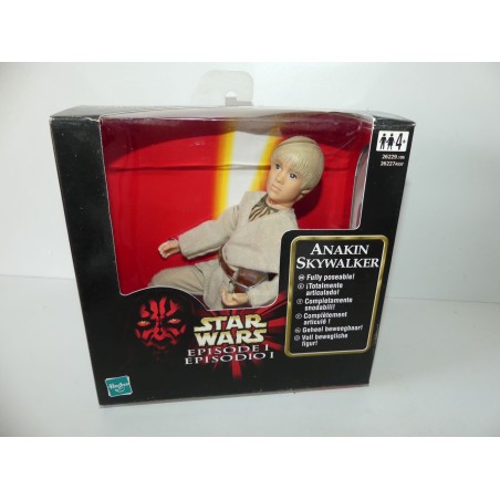 FIGURINE POUPÉE STAR WARS ANAKIN SKYWALKER 15 cm position genoux