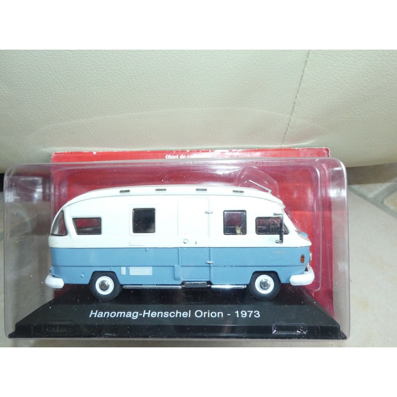 CAMPING CAR HANOMAG HENSCHEL ORION 1973 IXO PRESSE 1:43