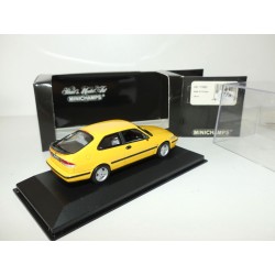 SAAB 9-3 COUPE Jaune MINICHAMPS 1:43