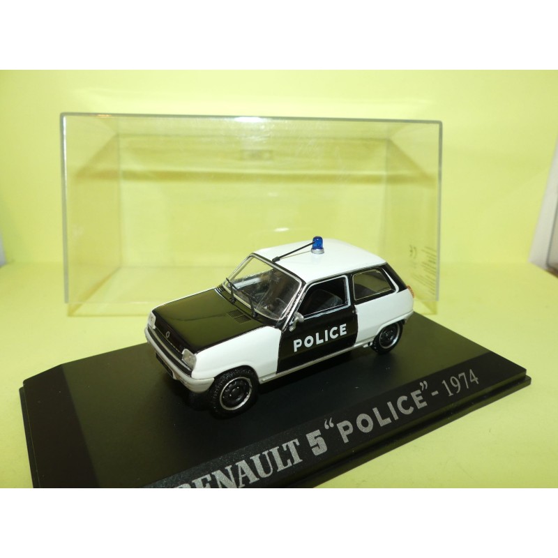 RENAULT 5 1974 POLICE UNIVERSAL HOBBIES Collection M6 1:43