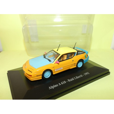 RENAULT ALPINE A610 Raid Liberte 1992 ELIGOR HACHETTE 1:43