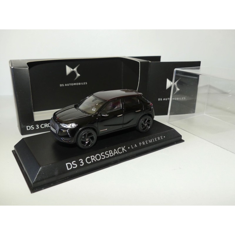 CITROEN DS3 CROSSBACK La première 2018 Noir et Toit Violet NOREV 1:43