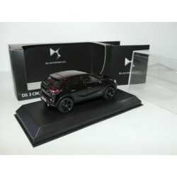 CITROEN DS3 CROSSBACK La première 2018 Noir et Toit Violet NOREV 1:43