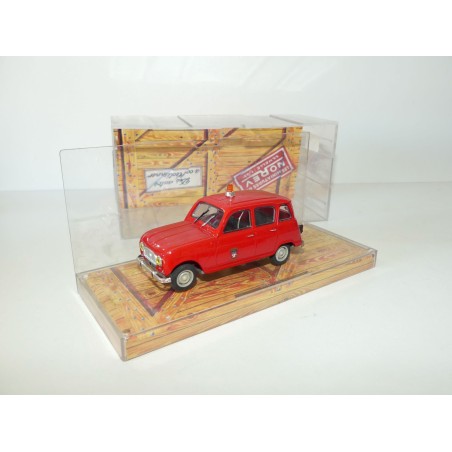 RENAULT 4 Bleu Blanc Rouge SALON DU JOUET NOREV 1:43 imperfection