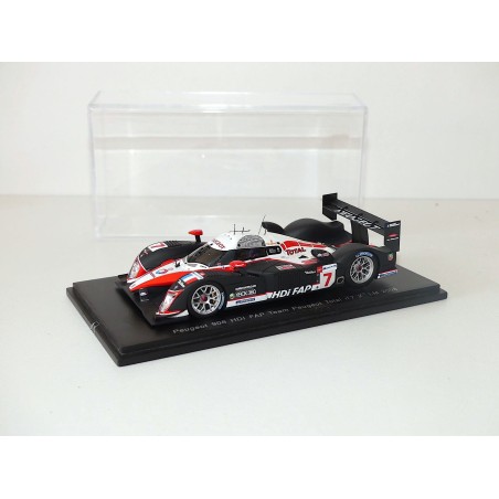 PEUGEOT 908 HDi FAP N°07 LE MANS 2008 SPARK S1279 1:43 2ème