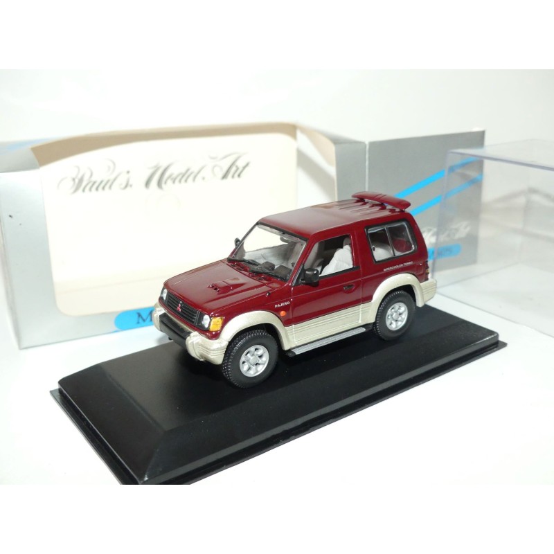 MITSUBISHI PAJERO SWB 1994 Bordeaux MINICHAMPS 1:43