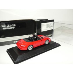 PORSCHE 911 CARRERA S CABRIOLET 997 2005 Rouge MINICHAMPS 1:43