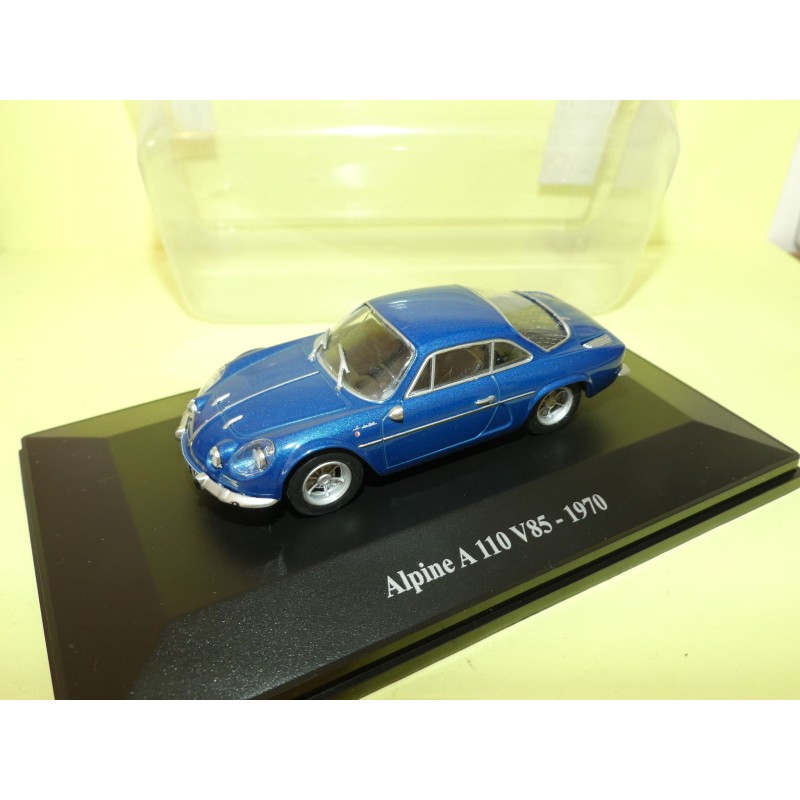 RENAULT ALPINE A110 V85 1970 Bleu ELIGOR HACHETTE 1:43