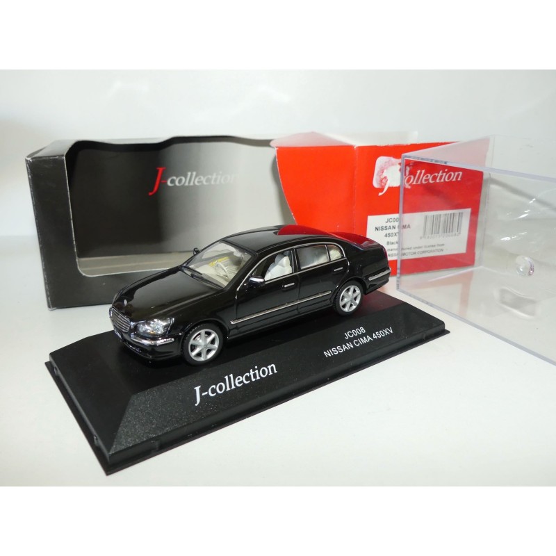 NISSAN CIMA 450XV Noir J-COLLECTION JC008 1:43