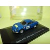 RENAULT ALPINE A110 RALLYE LYON CHARBONNIERES 1968 ANDRUET ELIGOR HACHETTE 1:43 1er