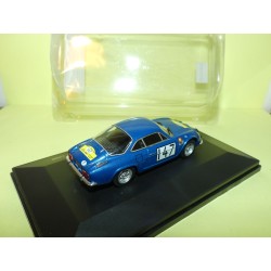 RENAULT ALPINE A110 RALLYE LYON CHARBONNIERES 1968 ANDRUET ELIGOR HACHETTE 1:43 1er