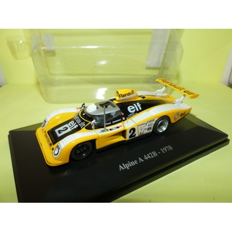 RENAULT ALPINE A442B NÂ°2 LE MANS 1978 ELIGOR HACHETTE 1:43 1er
