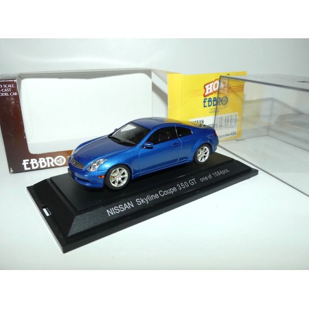 NISSAN SKYLINE COUPE 350 GT Bleu EBBRO 486 1:43