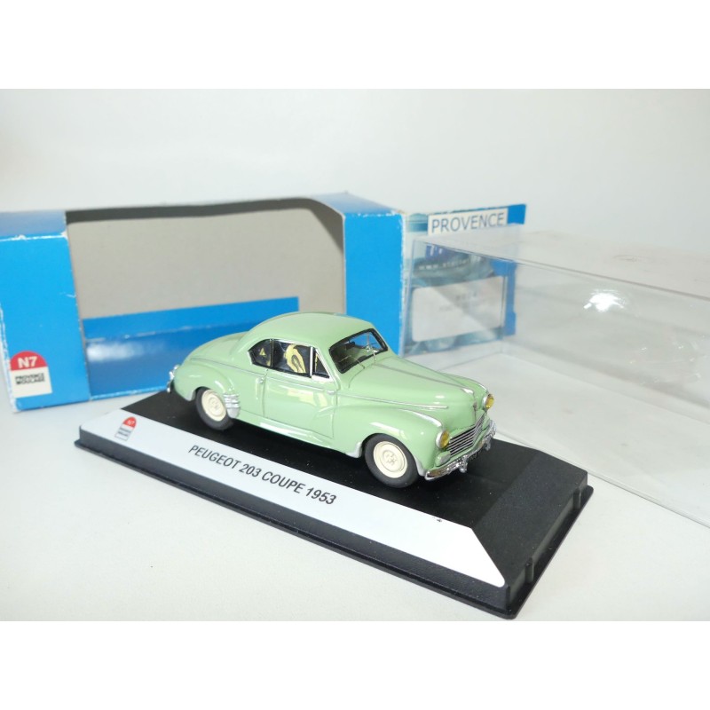 PEUGEOT 203 COUPE Vert PROVENCE MOULAGE 1:43