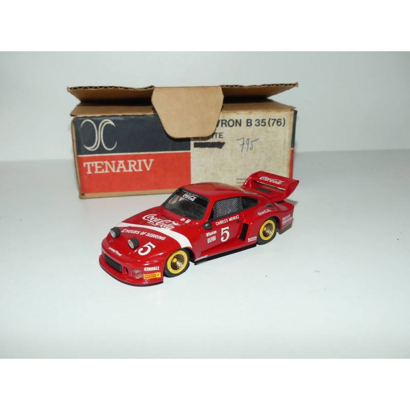 PORSCHE 935 COCA COLA N°5 1979 C. MENDEZ KIT Monte EDSO Sur base solido 1:43