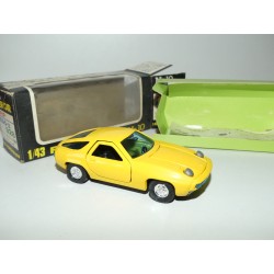PORSCHE 928 Jaune MADE IN JAPON 1:43