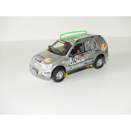 MERCEDES ML N°262 RALLYE RAID PARIS 2000 P. ALLLIOT VITESSE 1:43 imperfection sans boite