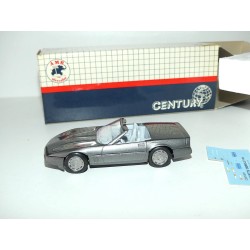 CHEVROLET CORVETTE CABRIOLET C4 1986 Gris KIT AMR CENTURY 1:43