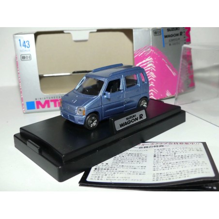 SUZUKI WAGON R Bleu MTECH MM-01-B 1:43