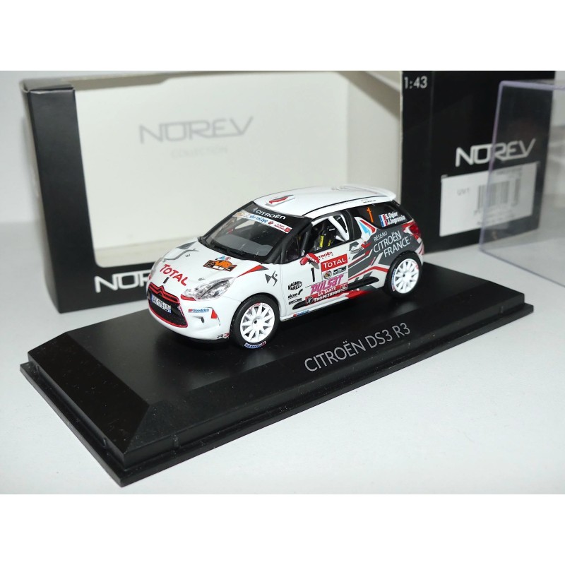 CITROEN DS3 R3 RALLYE DU VAR 2010 S. OGIER NOREV 1:43
