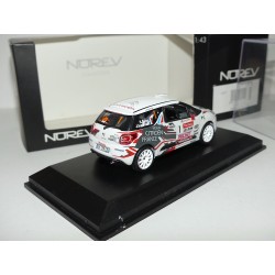 CITROEN DS3 R3 RALLYE DU VAR 2010 S. OGIER NOREV 1:43