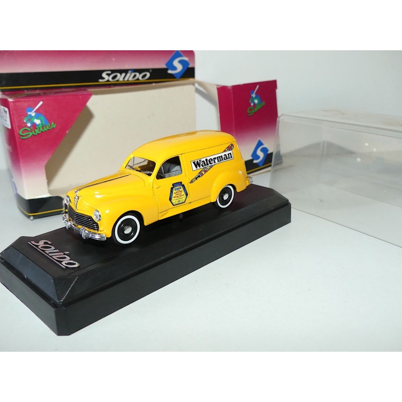 PEUGEOT 203 FOURGONNETTE WATERMAN SOLIDO 1:43