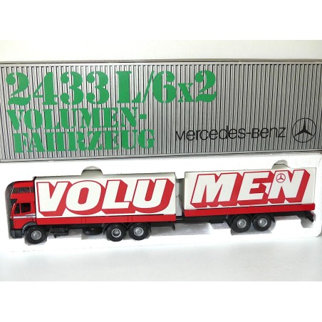 CAMION MERCEDES 2433 L/6*2 VOLUMEN-FAHRZEUG NZG 1:43