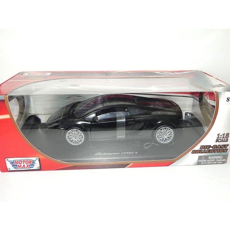 LAMBORGHINI LP560-4 Noir MOTORMAX 1:18