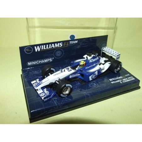 WILLIAMS FW24 2Ã¨me Half Of Season 2002 R. SCHUMACHER MINICHAMPS 1:43