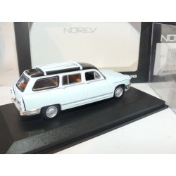 PANHARD PL17 BREAK Bleu Clair et Toit Noir NOREV 1:43