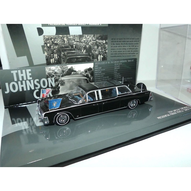 LINCOLN CONTINENTAL X-100 QUICK FIX PRESIDENTIELLE 1964 JOHNSON MINICHAMPS 1:43