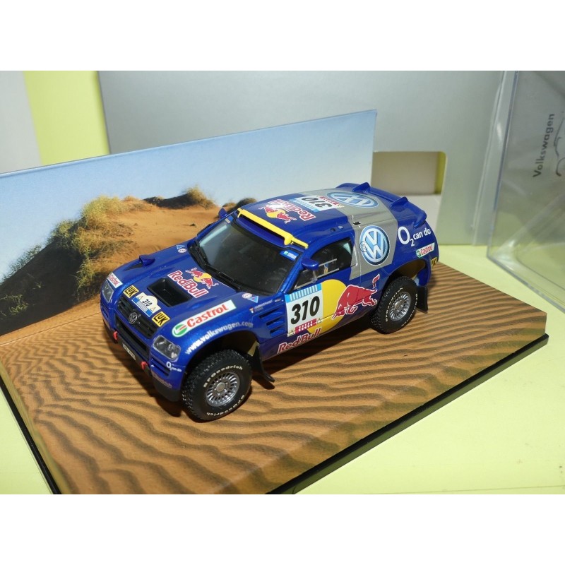 VW TOUAREG NÂ°310 RALLYE PARIS DAKAR 2005 KLEINSCHMIDT MINICHAMPS 1:43 3Ã¨me