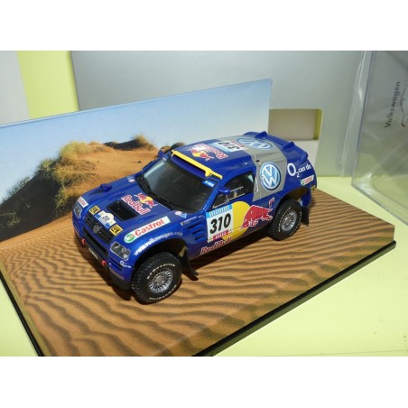 VW TOUAREG NÂ°310 RALLYE PARIS DAKAR 2005 KLEINSCHMIDT MINICHAMPS 1:43 3Ã¨me