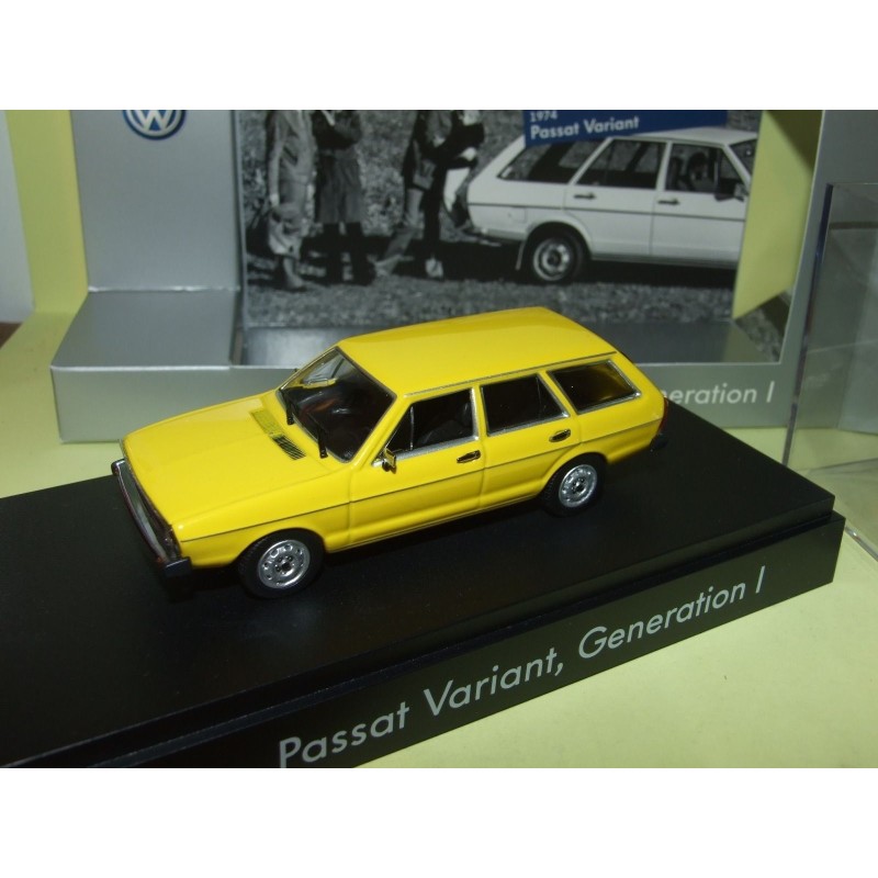 VW PASSAT B1 VARIANT Jaune MINICHAMPS 1:43