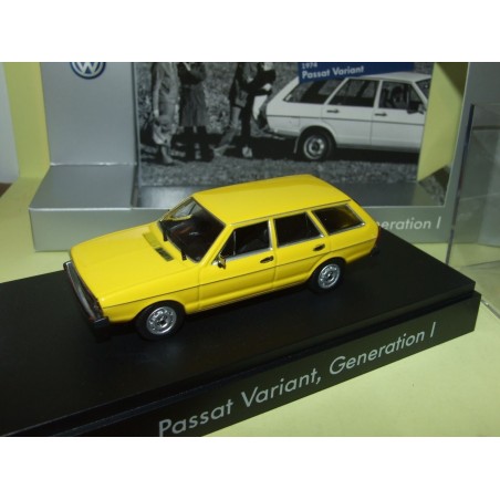 VW PASSAT B1 VARIANT Jaune MINICHAMPS 1:43