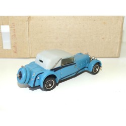 AUSTRO DAIMLER ADR BERGMEISTER 1932 Bleu Capoté KIT Monte WM 1:43 imperfection