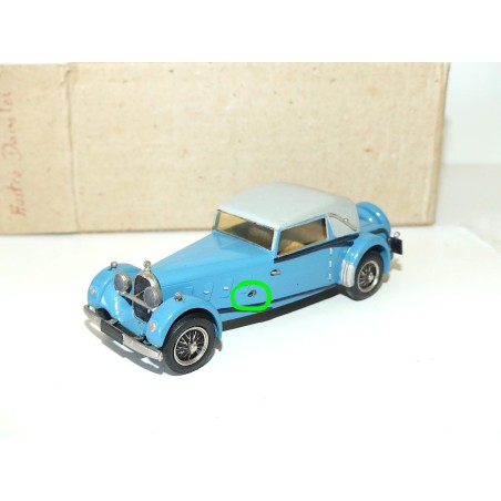 AUSTRO DAIMLER ADR BERGMEISTER 1932 Bleu Capoté KIT Monte WM 1:43 imperfection