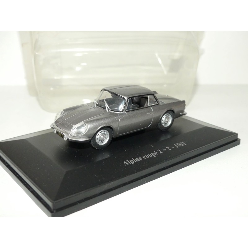 RENAULT ALPINE A108 COUPE 2+2 1961 Gris ELIGOR HACHETTE 1:43