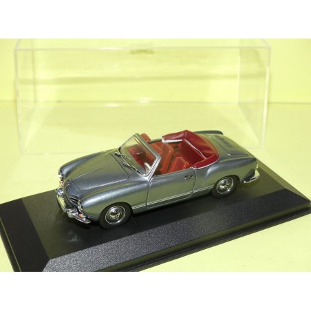 VW KARMANN Gris et Interieur Bordeaux MINICHAMPS 1:43